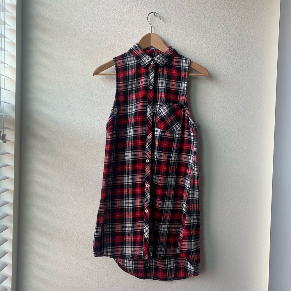 Flannel Dress/ Shirt